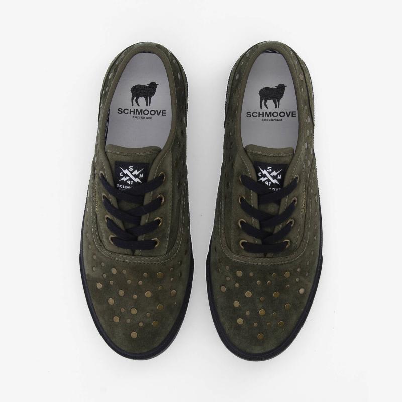ARLO STUDS M - SUEDE - VERT